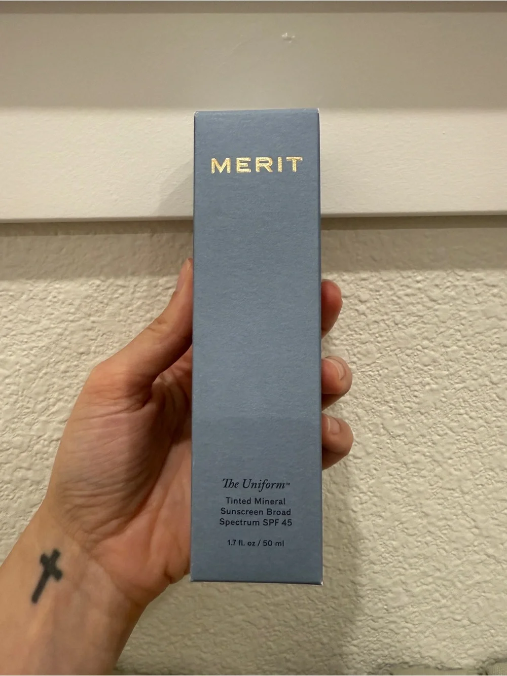 Merit uniform tinted mineral sunscreen